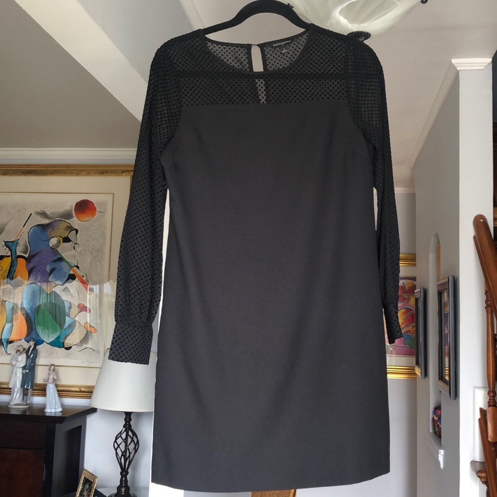 🌺 Banana Republic Little Black Dress Sz 2